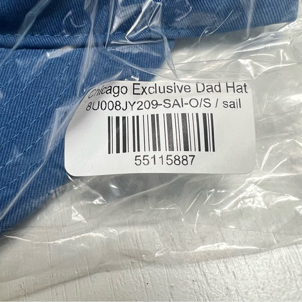 Madhappy Chicago Exclusive Dad Hat Blue One Size NEW - Picture 7 of 7